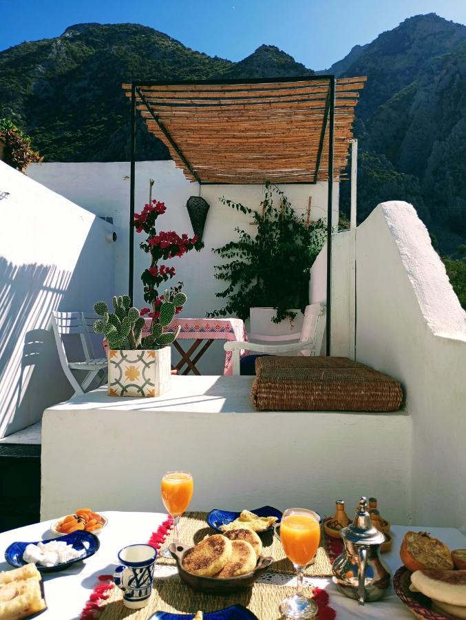 Dar Sbaa Panzió Chefchaouen Kültér fotó